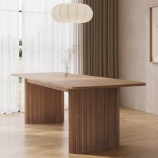 Large Light Oak Extendable