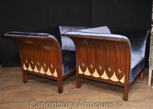 Pair art deco - pair, club