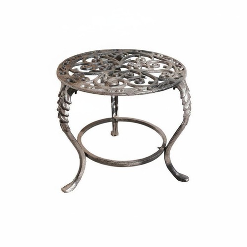 Vintage metal plant stand - metal,