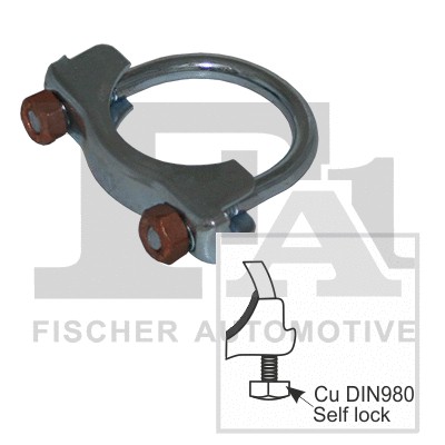 Pipe connector exhaust system - pipe,