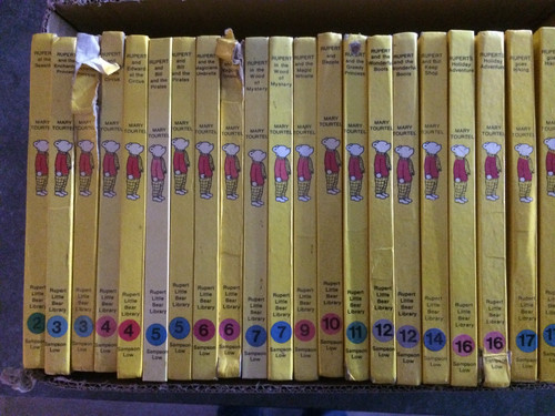 The rupert little bear books - rupert,