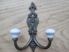 Rustic iron coat hook retro