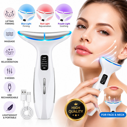 Microcurrent neck face beauty - neck,