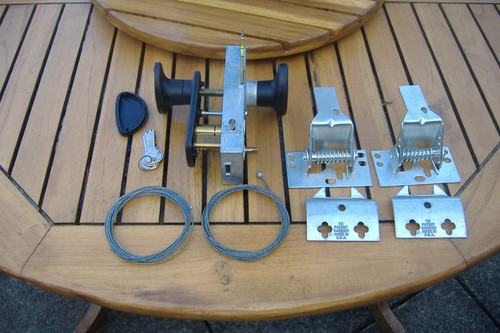Garage door lock high - garage,