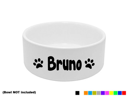 Personalised dog bowl - personalised,