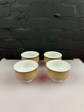4 x Denby Seville Footed Cereal / Fruit Bowls 11 cm Wide 2 Sets Available