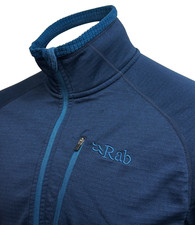 Rab | Nucleus Pull-On Fleece Jacket QFA-83 XL (Blue) Outdoors Walking Climbing