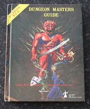 ADVANCED DUNGEONS & DRAGONS DUNGEON MASTERS GUIDE 1979 ADND TSR HARD BACK BOOK