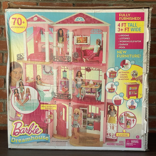 Barbie dreamhouse fully - barbie,