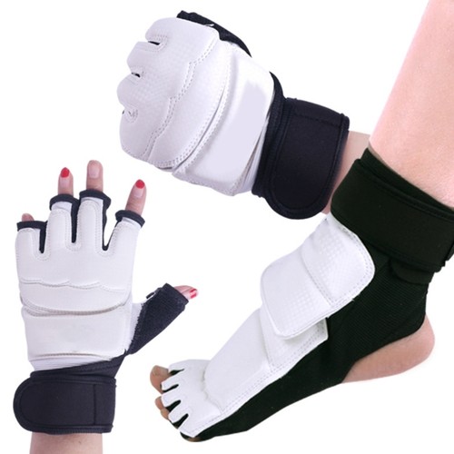 Taekwondo foot guards punch - guards,