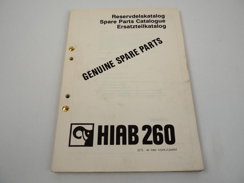 Hiab 260 loader - hiab, spare