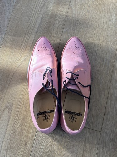 Rare pink george cox - rare, leather