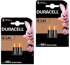 4x Duracell N MN9100 1.5V