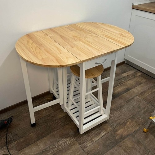 Breakfast bar table - and, stools