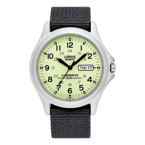 Lorus lumibrite military - lumibrite, 37mm