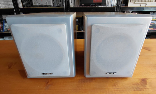 Pair hitachi bookshelf - of,