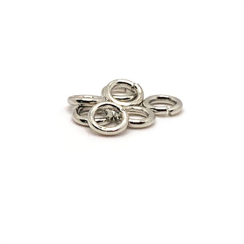 5mm 18g antique silver open - 18g,,
