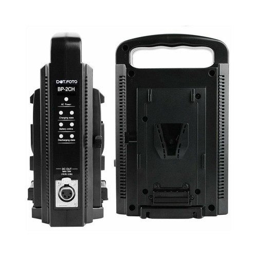 Dual channel mount lock - v-mount/v,