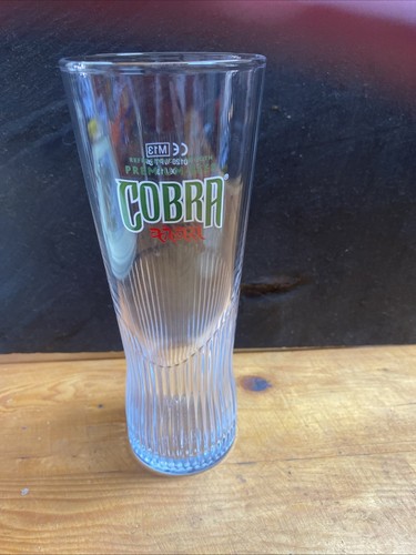 Cobra beer half pint - half, glass