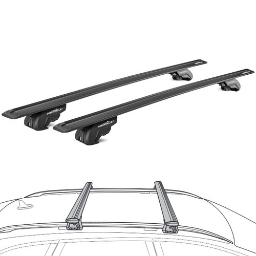 Aerodynamic roof rack - roof, wing