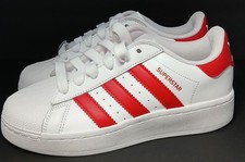 Adidas  Superstar Men’s Sneaker Athletic Shoe White/ Red. IF0551. Authentic 
