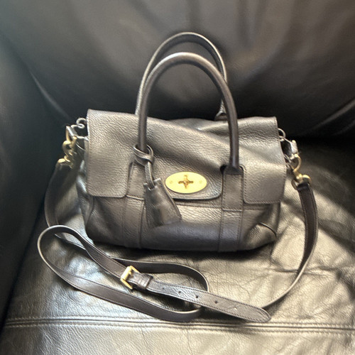 Mulberry small black - small, leather