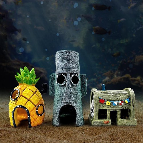 Aquarium pineapple house - pineapple,