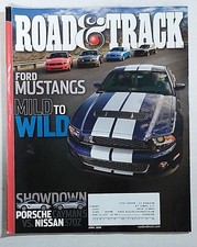 ROAD & TRACK CAR MAGAZINE 2009