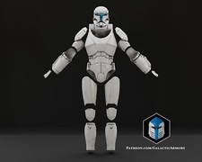 Commando Clone Trooper Armor (No Helmet) - Galactic Armory - DIY