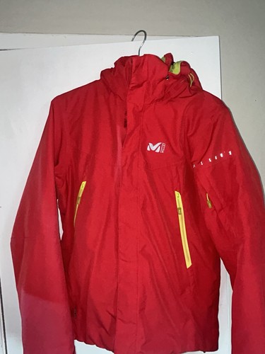 Millet red ski jacket - millet,