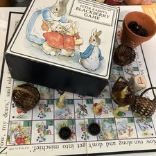 The World of Beatrix Potter Peter Rabbit's Blackberry Game 1997 Vintage