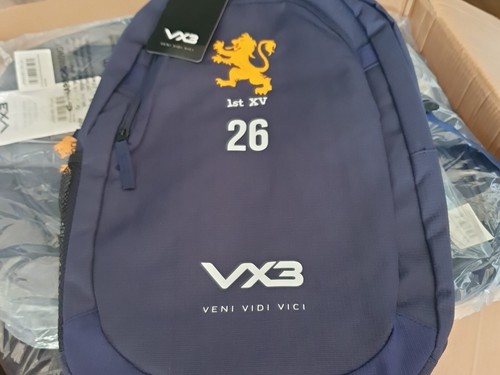 Vx3 rugby back pack - ,
