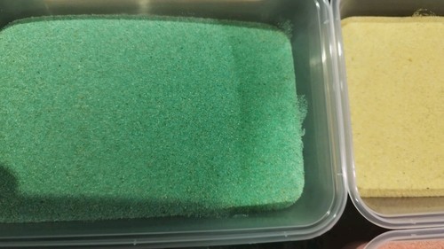 Any tubs of coloured - any,