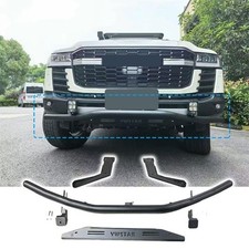 Steel Front Bumper Guard Protect Bar Fits For Land Cruiser LC300 2022-2025 2026