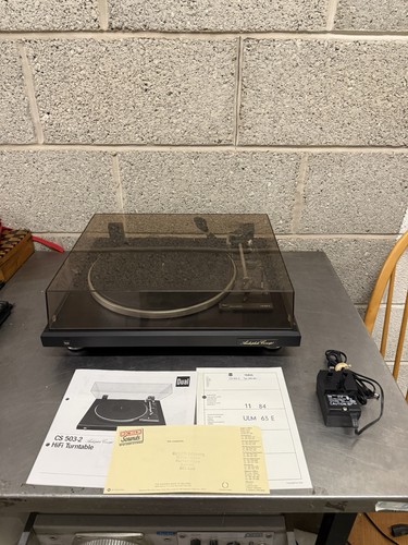 Dual turntable 503 2 - dual, cs
