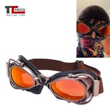 Aviator Retro Motorcycle Vintage Goggles Eyewear Cruiser Pilot Motorcross Biker