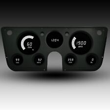 1967-1972 Chevy Truck Digital Dash WHITE LED Intellitronix DP6003W Made In USA!