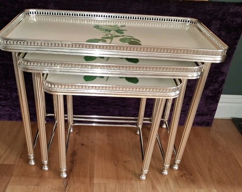 Vintage woodmet nest - nest, 3