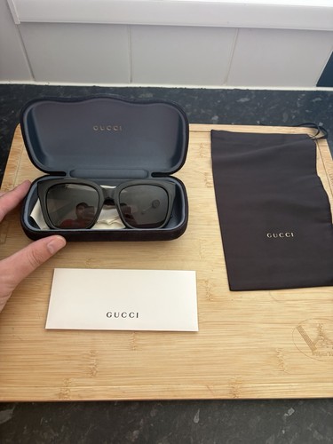 Gucci gg1338s 001 black square - gg1338s,