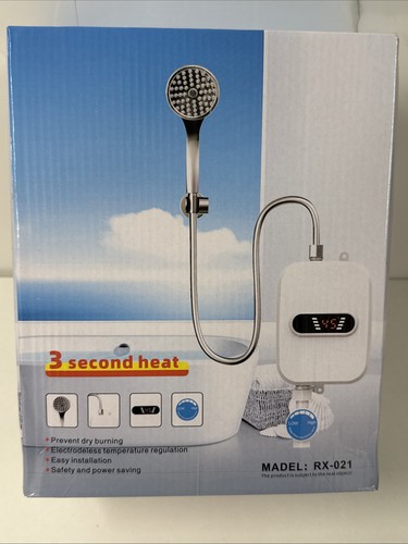 Electric tankless water heater - water,