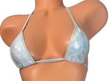 Silver metalic sparkle Micro