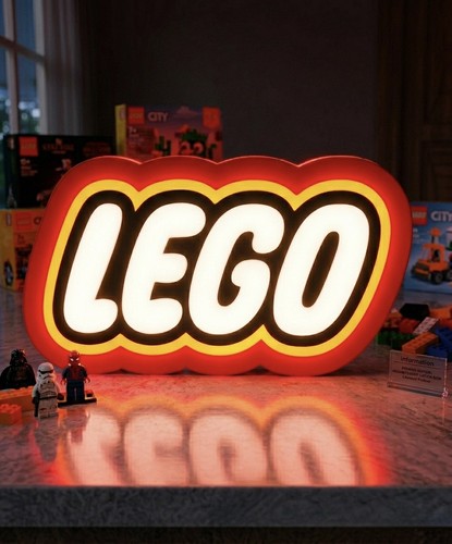 Lego logo led - lego, lightbox