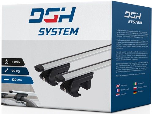 Roof rack bars rails - bars, for