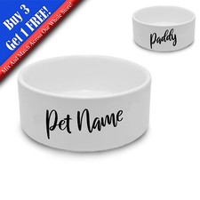 Personalised Dog Bowl with