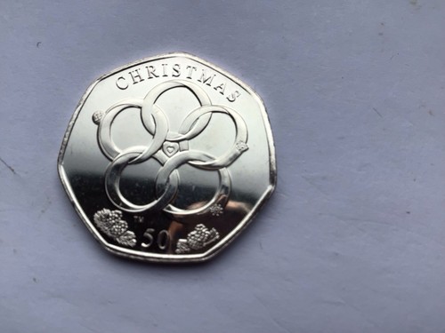 Isle man 2025 christmas 50p - isle, of