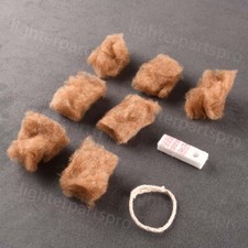 New Camel hair cotton white