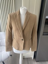 ZARA CAMEL BROWN FITTED JACKET