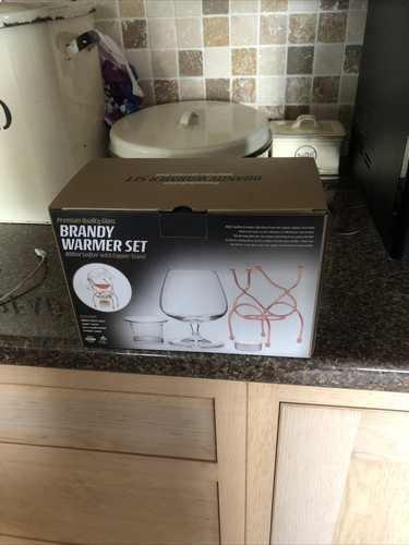 Brandy warmer set - warmer,