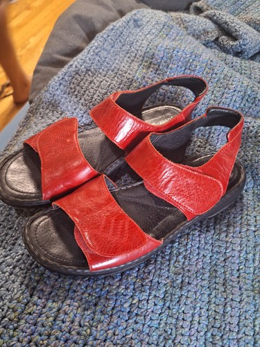 Josef seibel red - seibel, leather