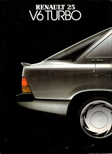 Renault turbo 1985 1986 - 25, v6
